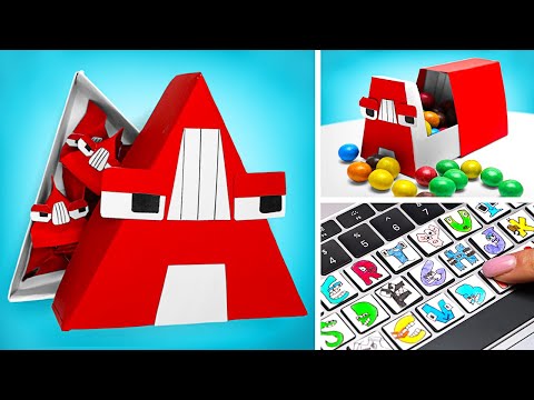 Поделки из бумаги своими руками: изучение алфавита — увлекательное занятие! 🔤🍬