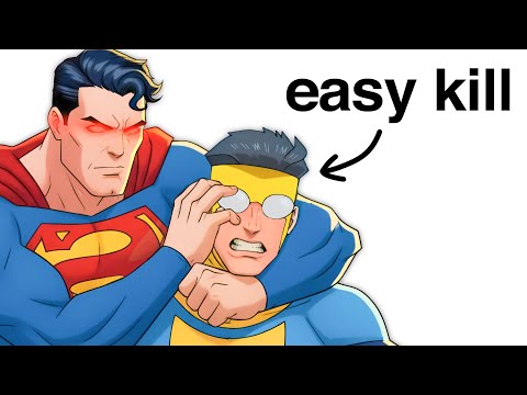 Why Superman VS Invincible Universe Is NOT Close