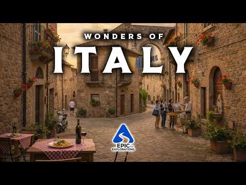 Wonders of Italy | From Medieval Towns to Mediterranean Coasts | 4K Travel Guide
