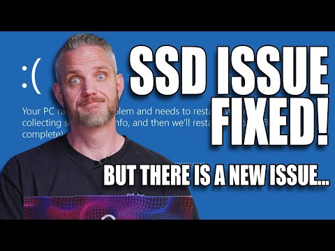 Microsoft / SSD Issues FIXED... Plus NEW evidence on what causes it!