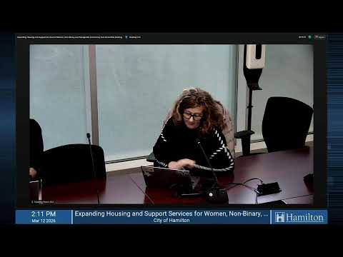 Expanding Housing & Support Services for Women, Non-Binary & Transgender Cty SC - March 12, 2026