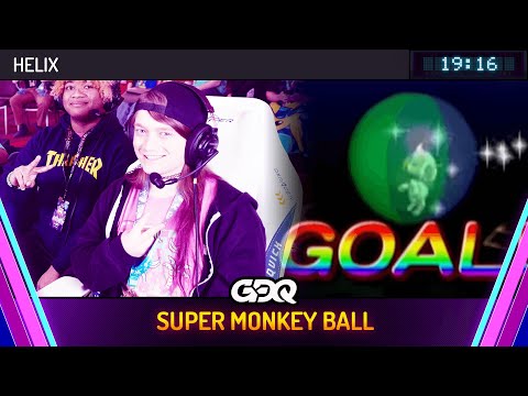 Super Monkey Ball by Helix in 19:16 - Awesome Games Done Quick 2024