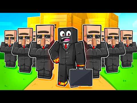 Evolving into VILLAGER PRESIDENT in Minecraft