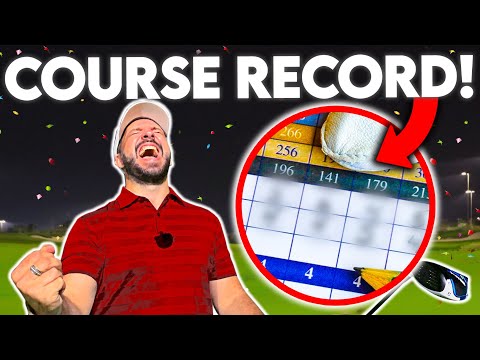 Setting a NEW COURSE RECORD at Night