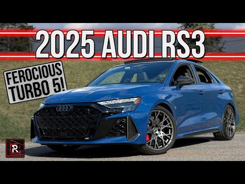 The 2025 Audi RS3 Is A Superb Speedy Sedan With Charming Turbo 5-Cylinder Power