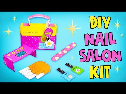 DIY Paper Nail Salon Kit – So Cute It’s Unreal! 💅✨