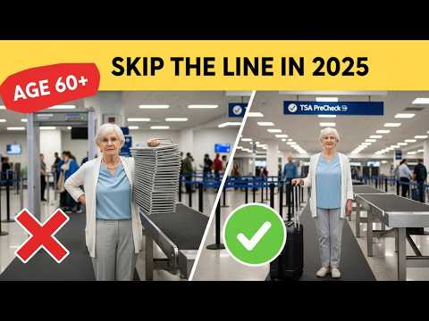 10 TSA Travel Hacks Seniors MUST Know in 2025 (Save Your Trip!)
