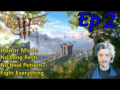 Can I Beat Baldurs Gate 3 [Honor Mode] with these 9 restrictions? | Ep 2