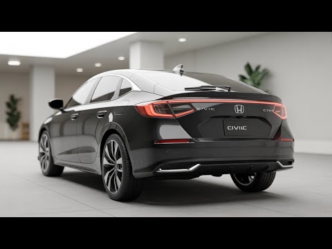 2026 Honda Civic Review – Stunning New Design & Hybrid Power!  #hondacivic #civic #ridexauto
