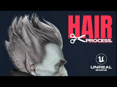 How to Create Metahuman Hair in XGEN and Unreal Engine Tutorial