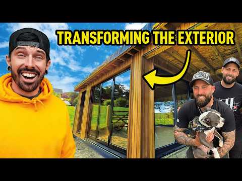 TRANSFORMING MAT ARMSTRONG'S DREAM GARDEN ROOM WITH DOORS & CLADDING