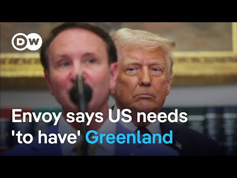 Trump's new Greenland envoy: "We have to have it" | DW News