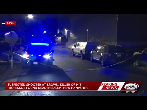 Suspect in Brown University, MIT prof. shootings found dead at New Hampshire storage facility