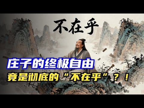 庄子：真正让你自由的，不是“得到”，而是“不在乎”！ #庄子 #自由 #放下 #不在乎