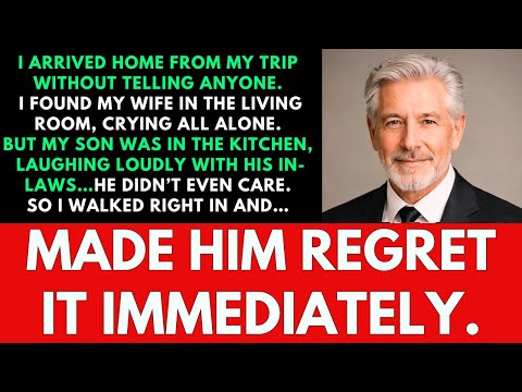 I Came Home Early To My Wife Crying, But My Son Was Laughing With His In-Laws...