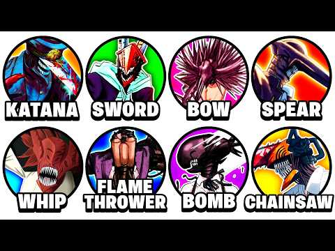 Every Devil Hybrid In Chainsaw Man Explained