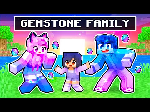 Adopted by the GEMSTONE FAMILY in Minecraft!