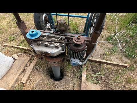 Скважину замулило - делаю новую. Для полива