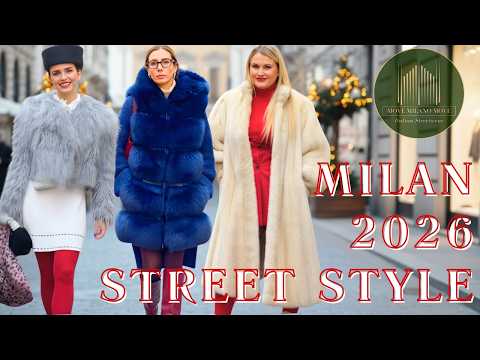 Italy’s January Street Style 2026: Milan’s Winter Fashion Trends  Street Fashion Vlog 🇮🇹