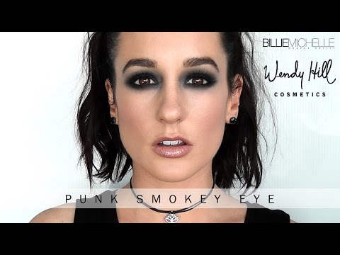 PUNK SMOKEY EYE *using two products* - Wendy Hill Cosmetic - Billie Michelle Makeup Artist