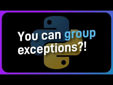 Are exception groups Python's MOST UNDERUSED feature?