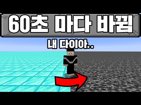 Minecraft, clearing MC in the world that's changing every minute