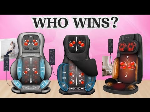 Best Massage Chair Pad for Neck and Back Pain - Top 5 with Heat Shiatsu