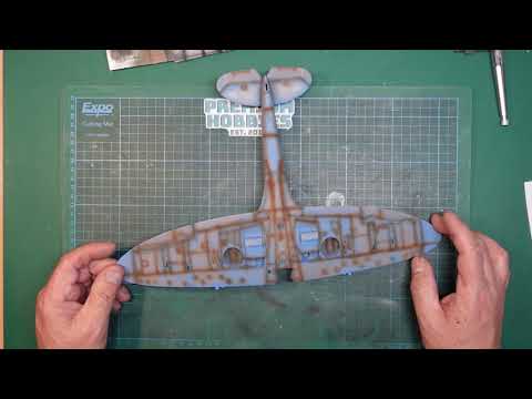 Scale model pre and post shading for beginners.