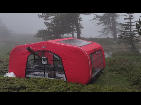 SİSLERİN İÇİNDE EV KONFORUNDA LÜKS KAMP