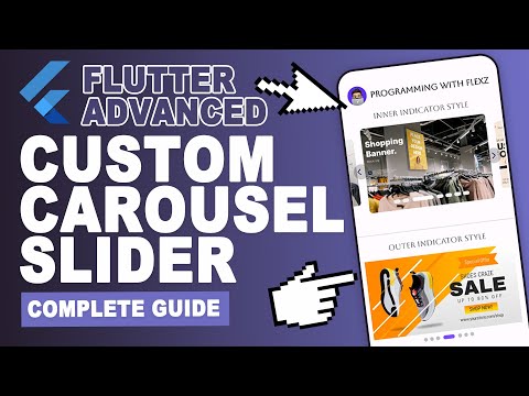 Flutter Dynamic Carousel Slider | Custom Dots Indicator with Animation | A complete Flutter guide