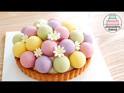 풍선 치즈케이크 타르트는 어떤맛 일지 확인해봅시다. /4 flavor Ballon Cheesecake Tart.