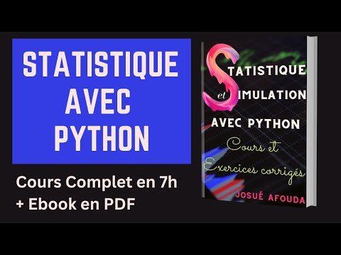 Cours complet de Statistique avec Python + Ebook à télécharger en PDF