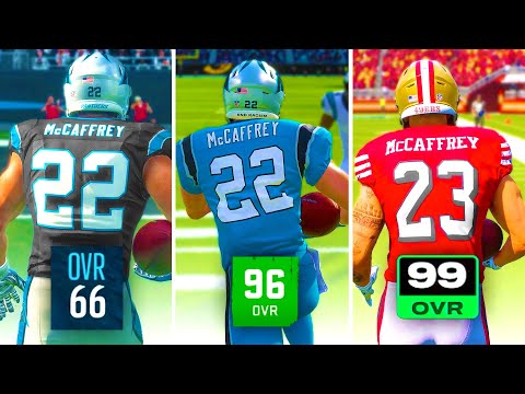 Scoring With Christian McCaffrey In Every Madden!