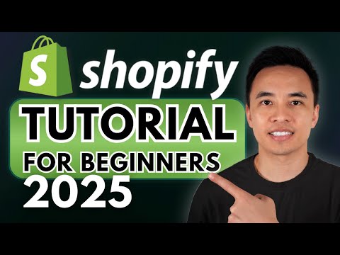 Shopify Tutorial for Beginners | Full Website Setup & Design (2025)