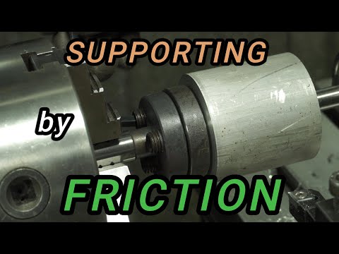 FRICTION SUPPORT for the LATHE. DIY