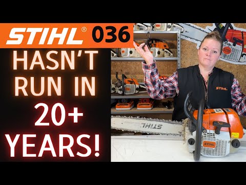 Stihl 036 PRO Chainsaw -- Has Not Run In Over 20 Years! -- Will It Get A Second Chance At Life?