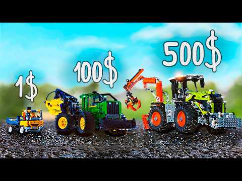$1 vs $100 vs $500 LEGO set !