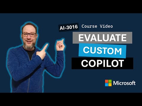 Evaluate a custom copilot​ AI-3016
