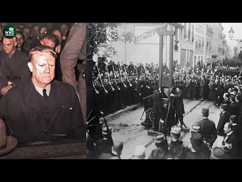 Execution of Vidkun Quisling - Norway’s Nazi Traitor Who Betrayed His Own People
