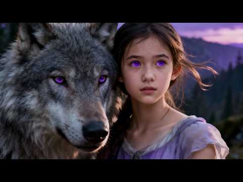 Wolf Girl ③：The cursed purple-eyed girl is destined to rule the empire! #trending #viral #movie