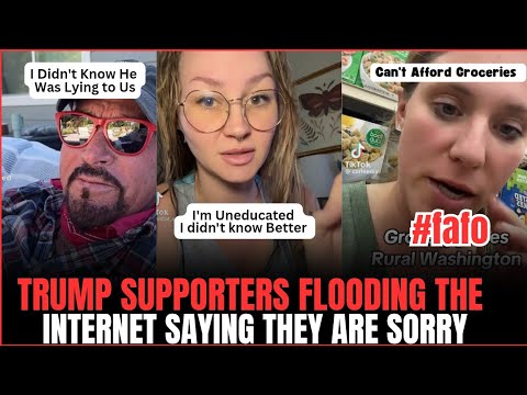 Trump Voters Realizing they Messed Everyone Up After Groceries Hit Insane Prices #fafoseason 