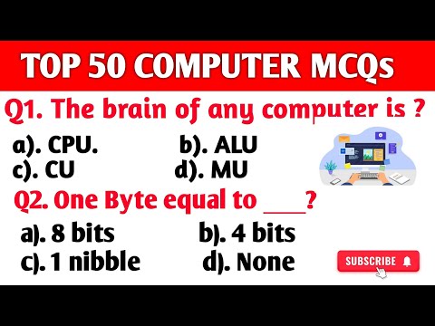 Top 50 Computer Mcq's | Competitive exam | Full Explanation | Most asked question|