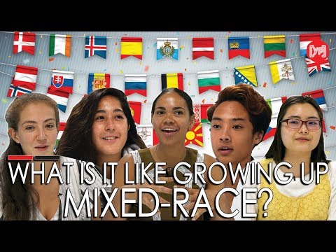 What is it like growing up mixed-race?