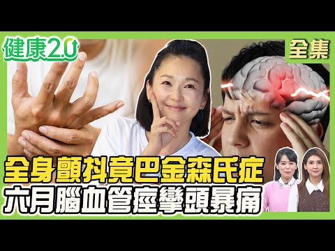 全身顫抖竟是巴金森氏症！健走杖運動改善肢體僵硬！六月腦血管痙攣頭暴痛！天冷易顏面神經麻痺嘴歪、流口水是警訊！健康2.0 20251206【完整版】#陳欣湄#韋汝#鄔定宇#郭健中#陳潮宗#劉怡里#林秋香