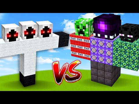 Entity 303 vs ALL Minecraft Bosses - Minecraft Mob Battle