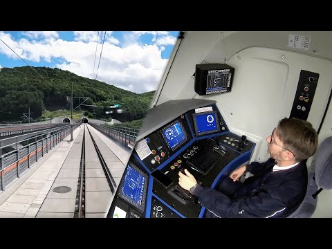 Entdecke die Neubaustrecke Wendlingen-Ulm mit Peterle Sky: Führerstandsmitfahrt im IRE 200