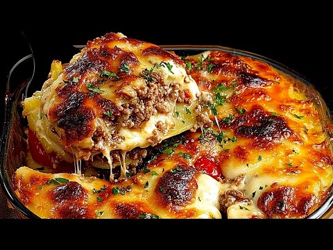 Potatoes & ground beef🔝 Secret recipe from a German magazine. Delicious and simple❗