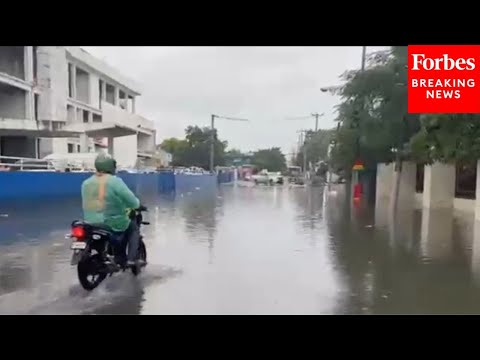 Flooding, Wind Damage Ravages Dominican Republic As Hurricane Melissa Makes Landfall