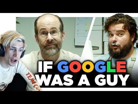 xQc Reacts to If Google Was A Guy (Full Series) | xQcOW
