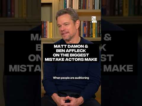 Matt Damon and Ben Affleck on the biggest mistake actors make #complexnews